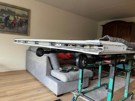 Onderkanten van schuifdeuren vernieuwen – zo herstellen wij versleten of aangetaste deuren