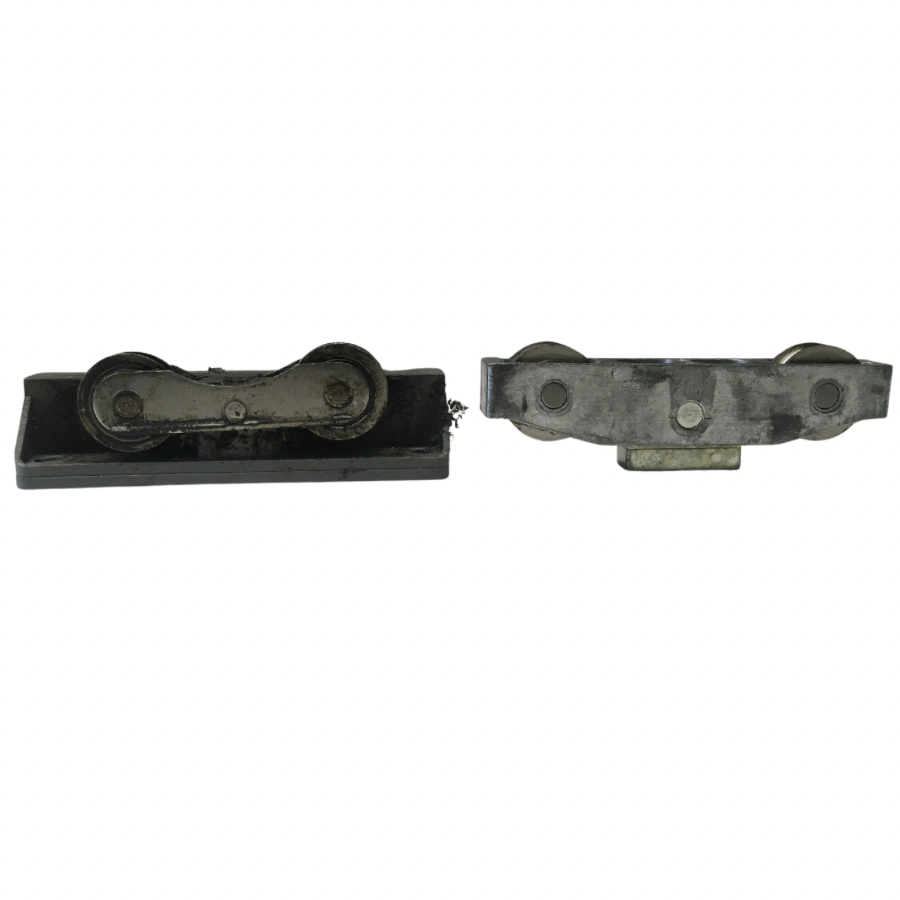 Sobinco stalen dubbele schuifpui wielen tot 100kg 6602-30 met inbouwhoogte 30MM