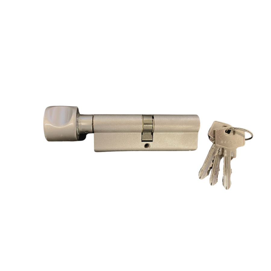 GU bks whole knob cylinder with 3 keys 40/40 for lifting sliding door