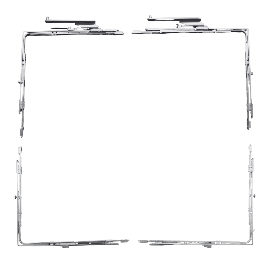 GU 200mz scharenset met onderhoeken asmaat 9mm links/rechts