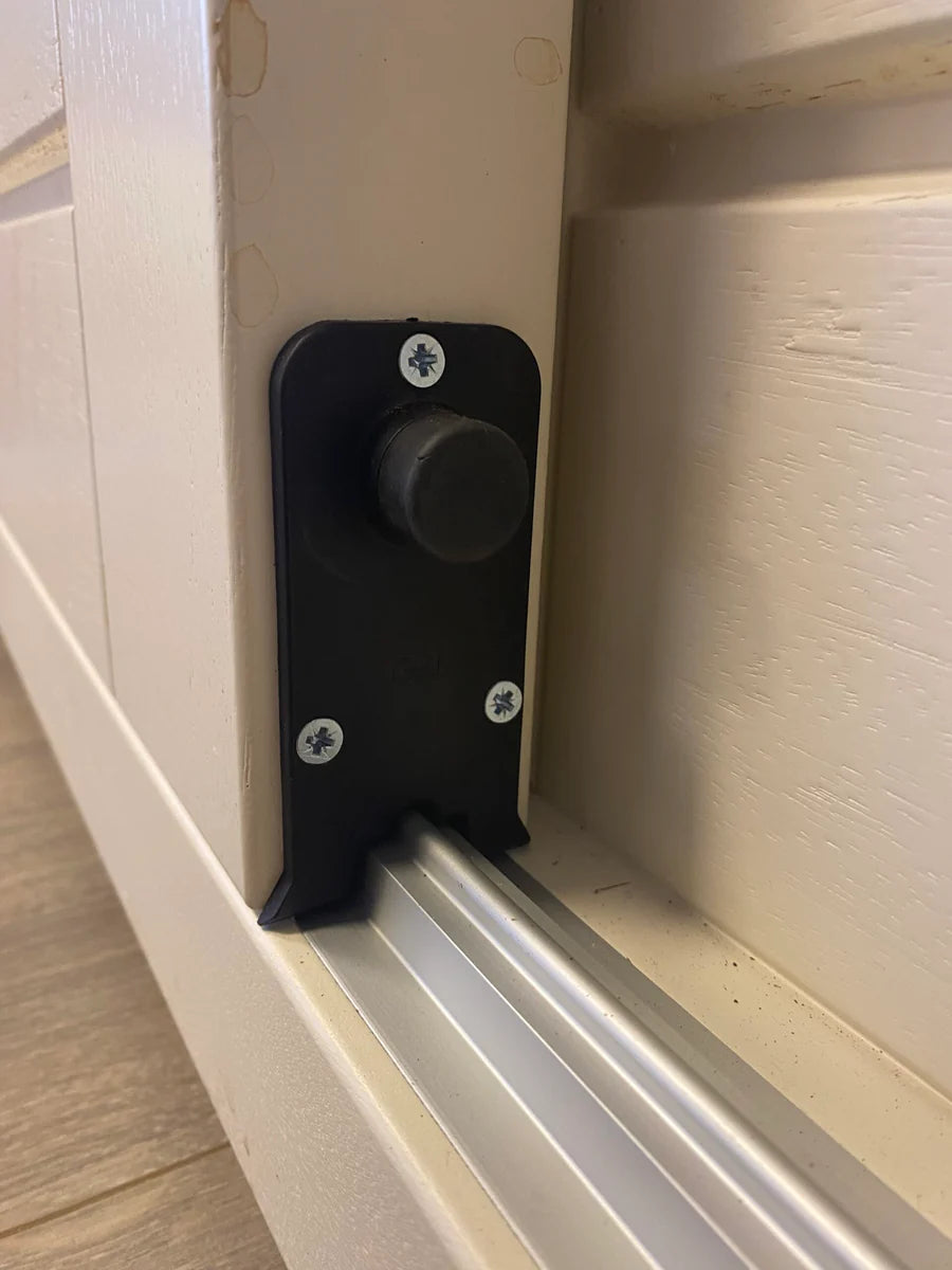 GU afdekplaatje onder incl. GU aanslagbuffer