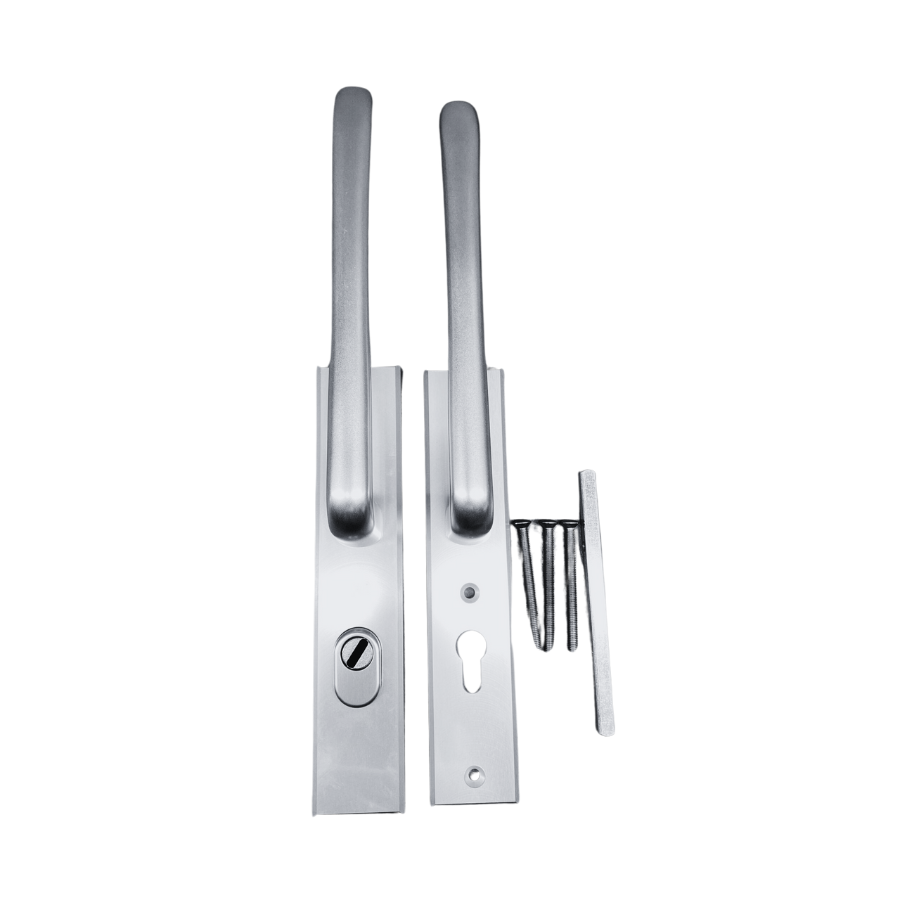 Hoppe London Veiligheidshefschuifdeurbeslag met Kerntrekbeveiling SKG***