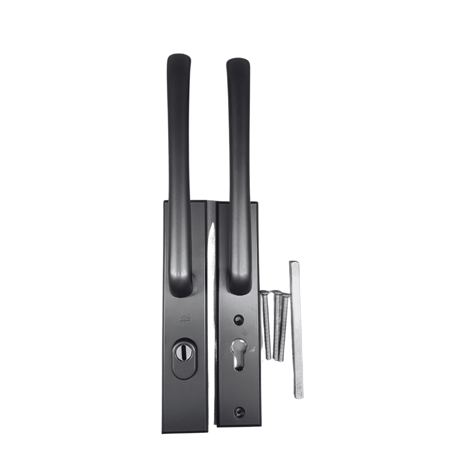 Hoppe London Veiligheidshefschuifdeurbeslag met Kerntrekbeveiling SKG***