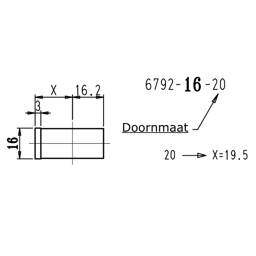 Sobinco PENTALOCK 6792 serrure de porte coulissante