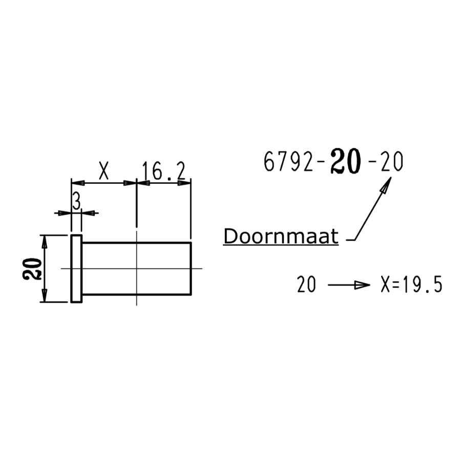 Sobinco PENTALOCK 6792 serrure de porte coulissante
