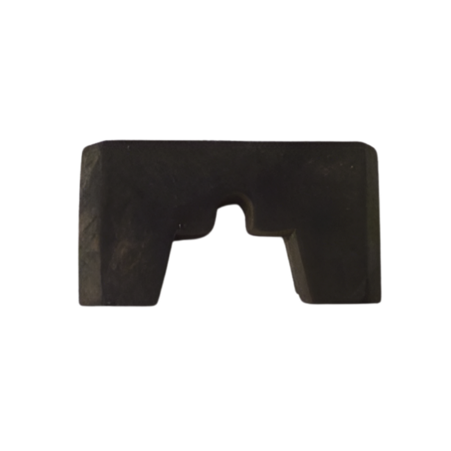 GU rubber aansluitblokje t.b.v. afsluiting onderrail.