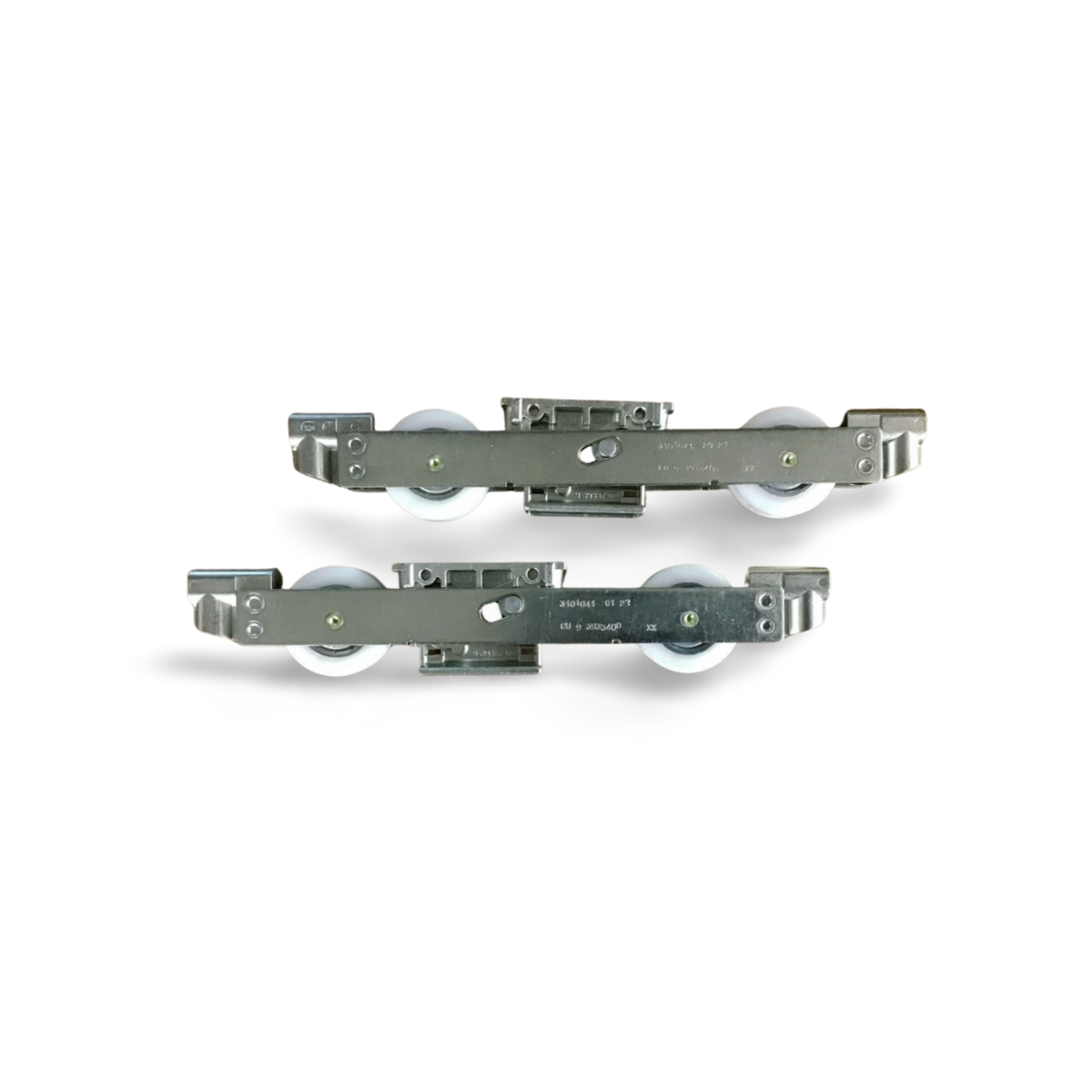 GU tandemloopwagens 934 tot 450KG met sponninghoogte 57 millimeter