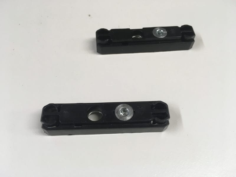 GU PSK bovenrail geleiders set van 2 stuks