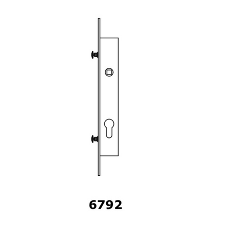Sobinco Pentalock schuifdeursloten – haak & paddenstoel