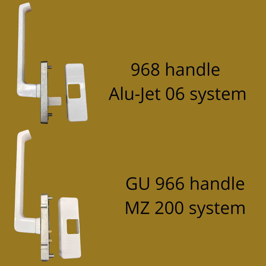 Verschil tussen PSK 966 en PSK 968 hendels (GU systemen)