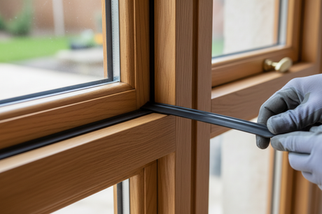 Kaderrubbers bij houten PSK-schuifpuien en draaikiepramen: onzichtbaar energieverlies voorkomen