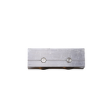 Schiebetür-Doppelstahllaufrad im Aluminiumrahmen, Raddurchmesser 25 Millimeter