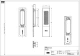 Aluminium-GU-Hebe-Schiebetürschüssel für den Außenbereich