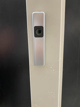 Poignée de porte levante-coulissante en aluminium amovible sans trou de cylindre et cuvette à l'extérieur avec vis M6x65
