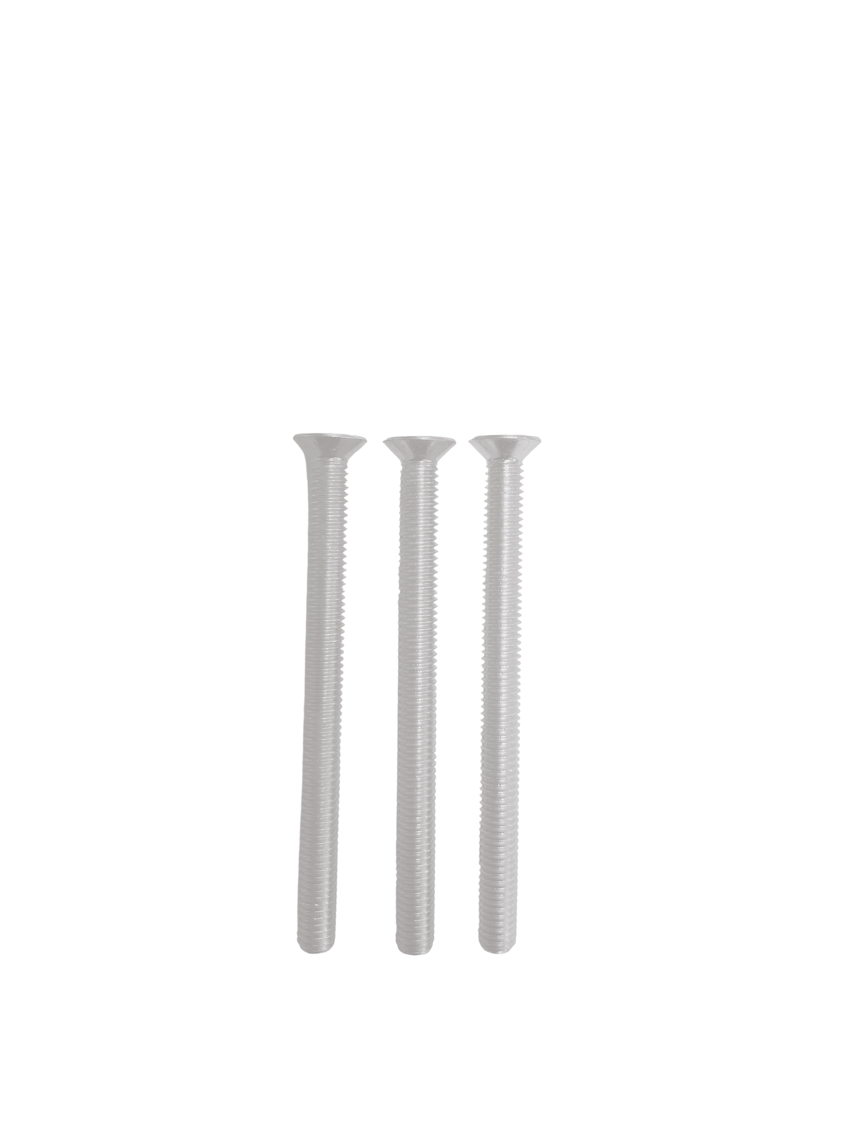 Vis de fixation M6x75 blanche