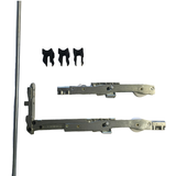 Lift and slide carriages package GU 937 with rebate height 45 millimeters
